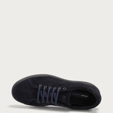 Men's blue suede sneakers