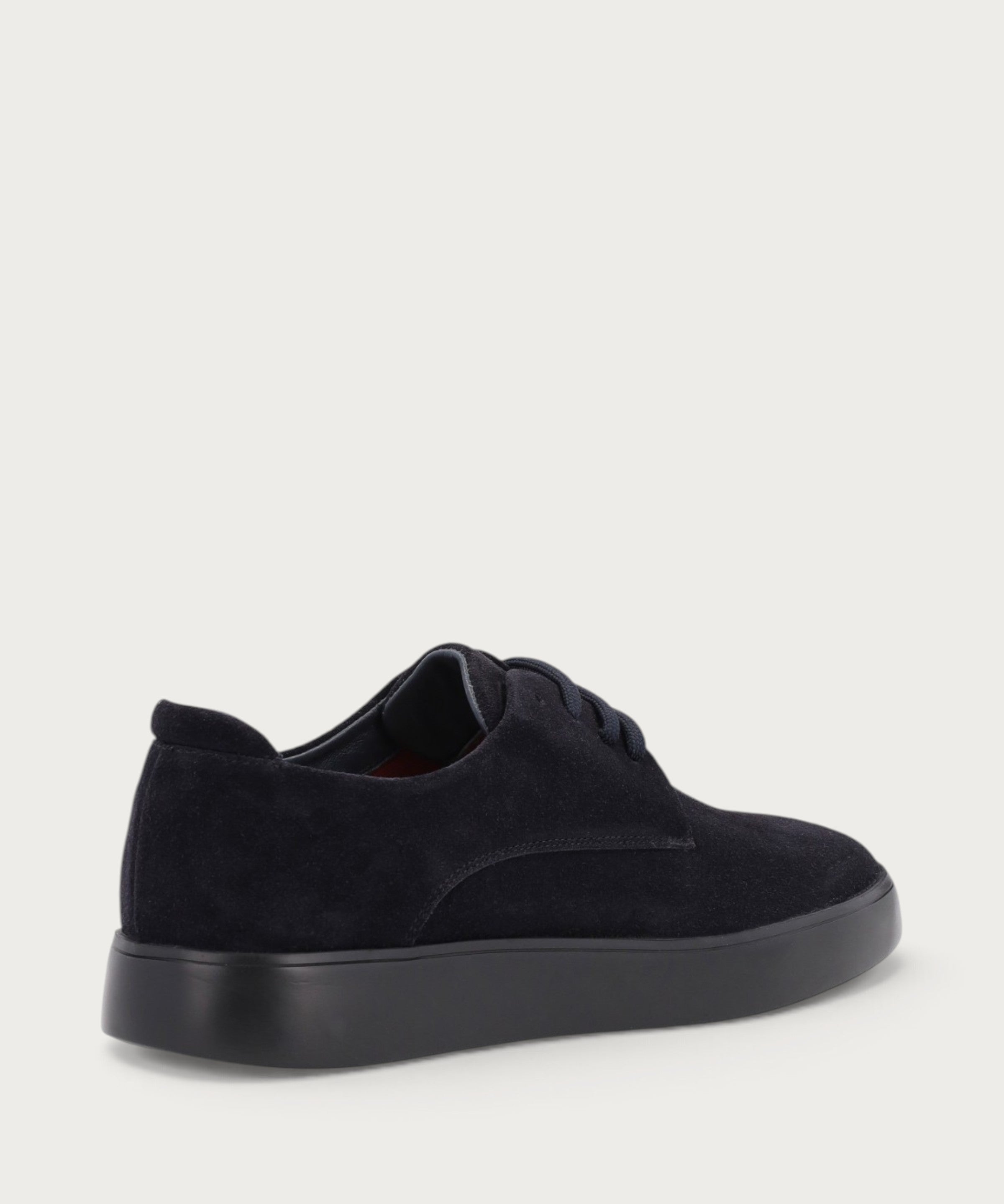 Men’s smart casual blue suede sneakers