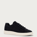 Men's Minimal blue suede sneakers