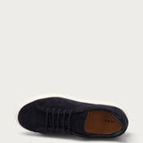Men's Minimal blue suede sneakers