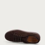 Men's Minimal dark brown suede sneakers