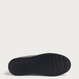 Men's Minimal black leather sneakers