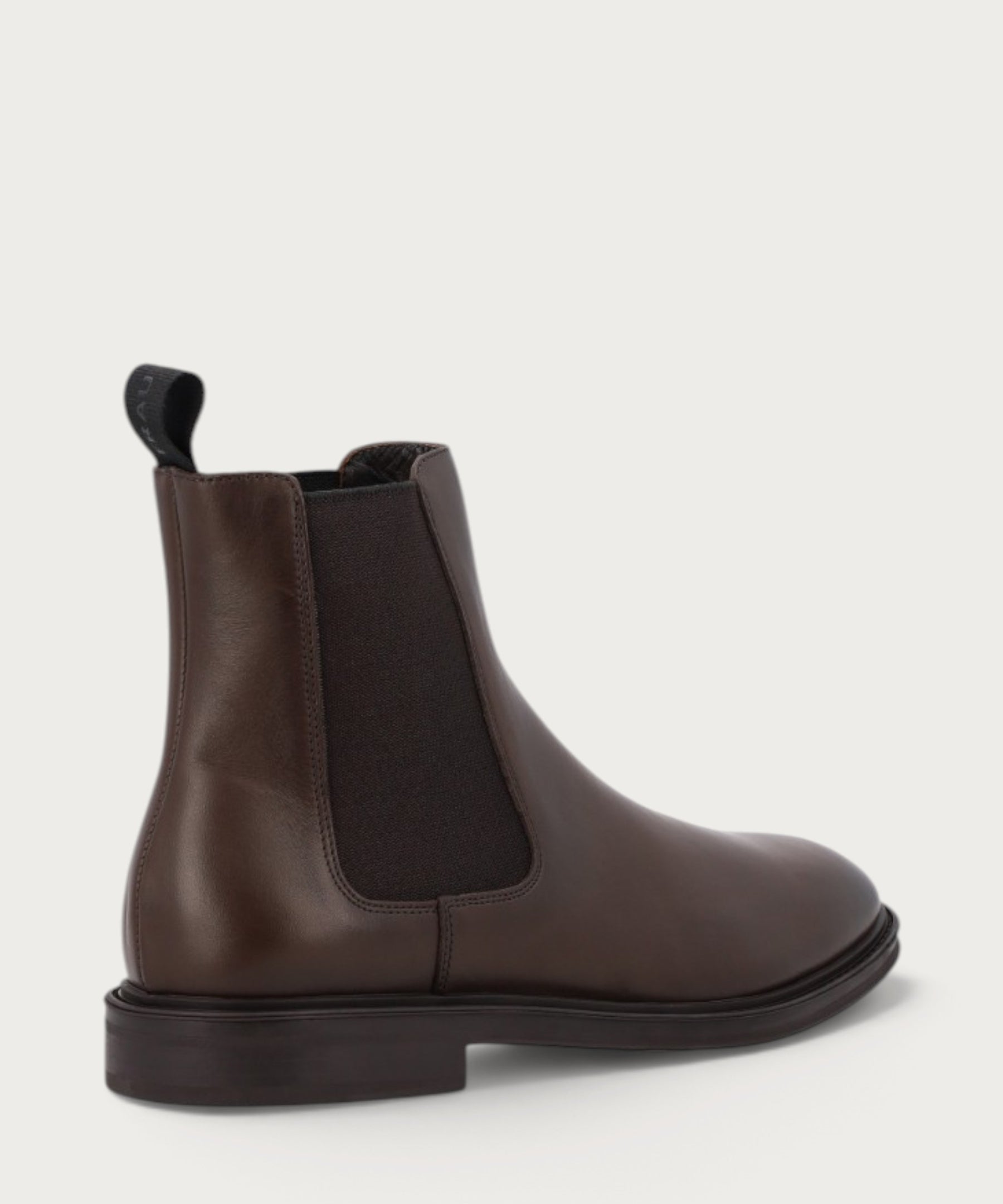Men's heritage airbrushed dark brown calfskin Beatle boots