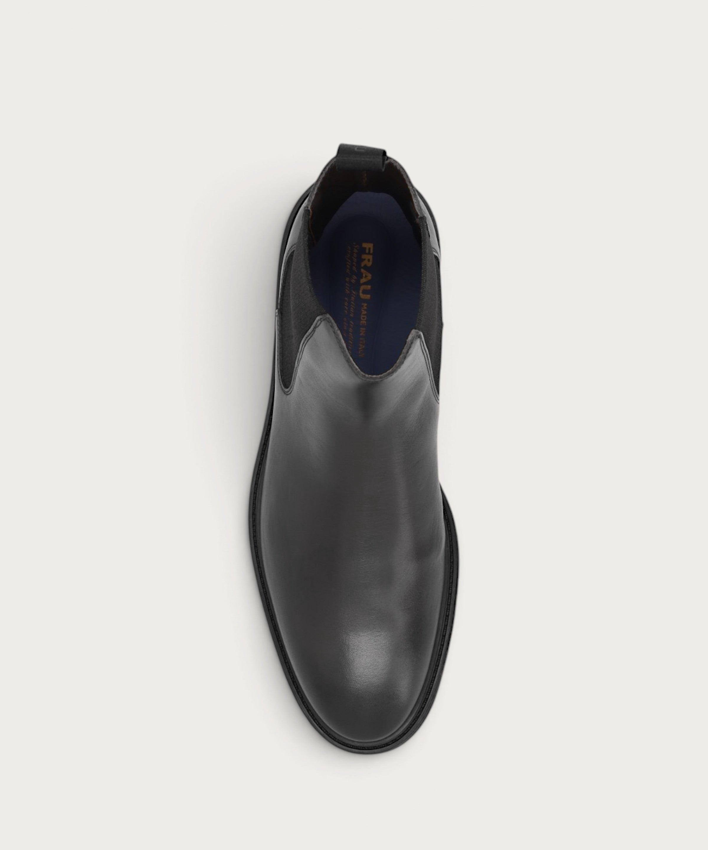 Men's heritage black calfskin Beatle boots