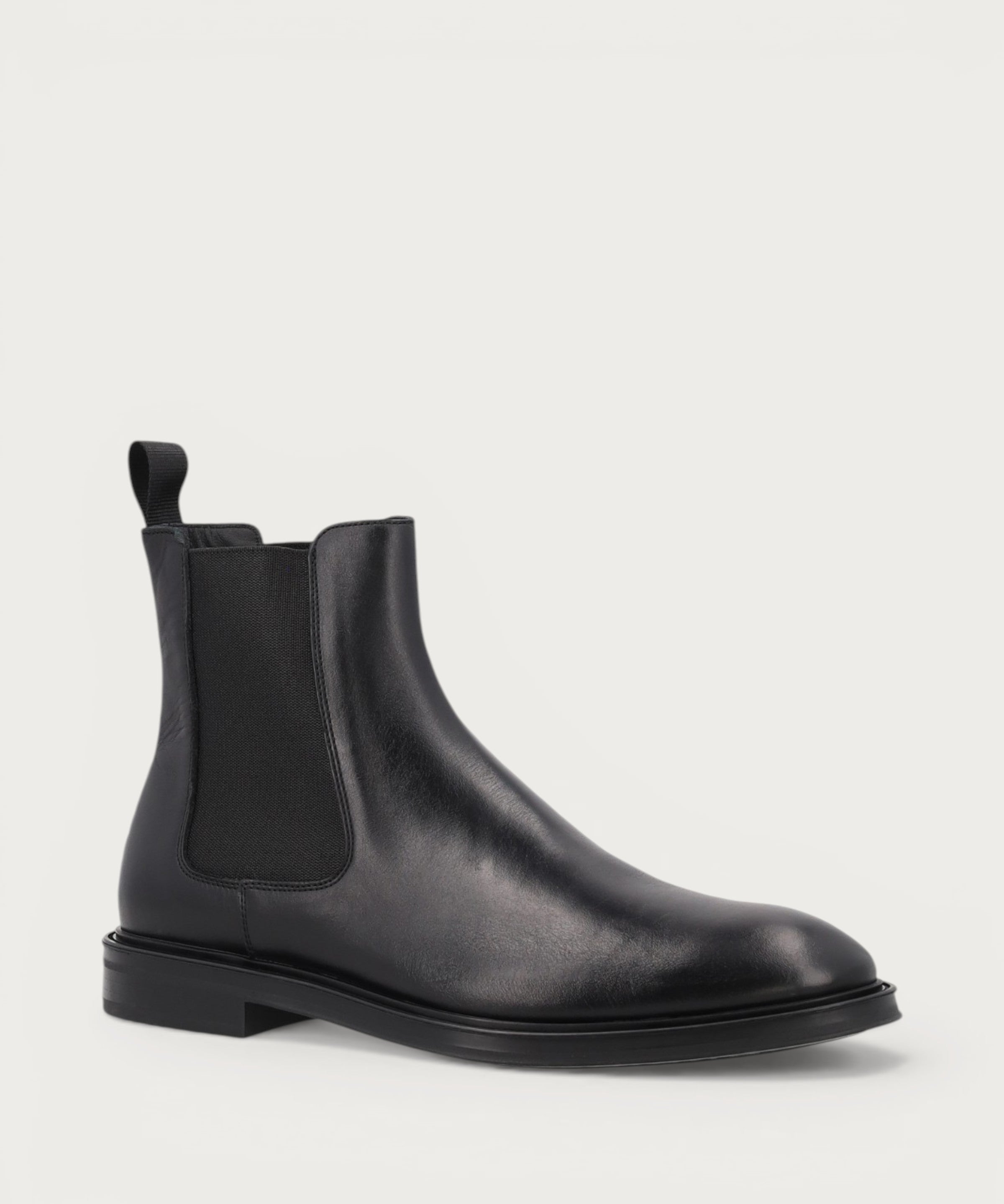 Men's heritage black calfskin Beatle boots