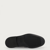 Mocassino doppia fibbia elegante Uomo in pelle lucida di vitello nera