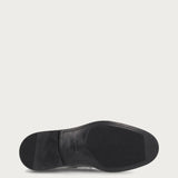 Men's elegant midnight blue polished calfskin loafers