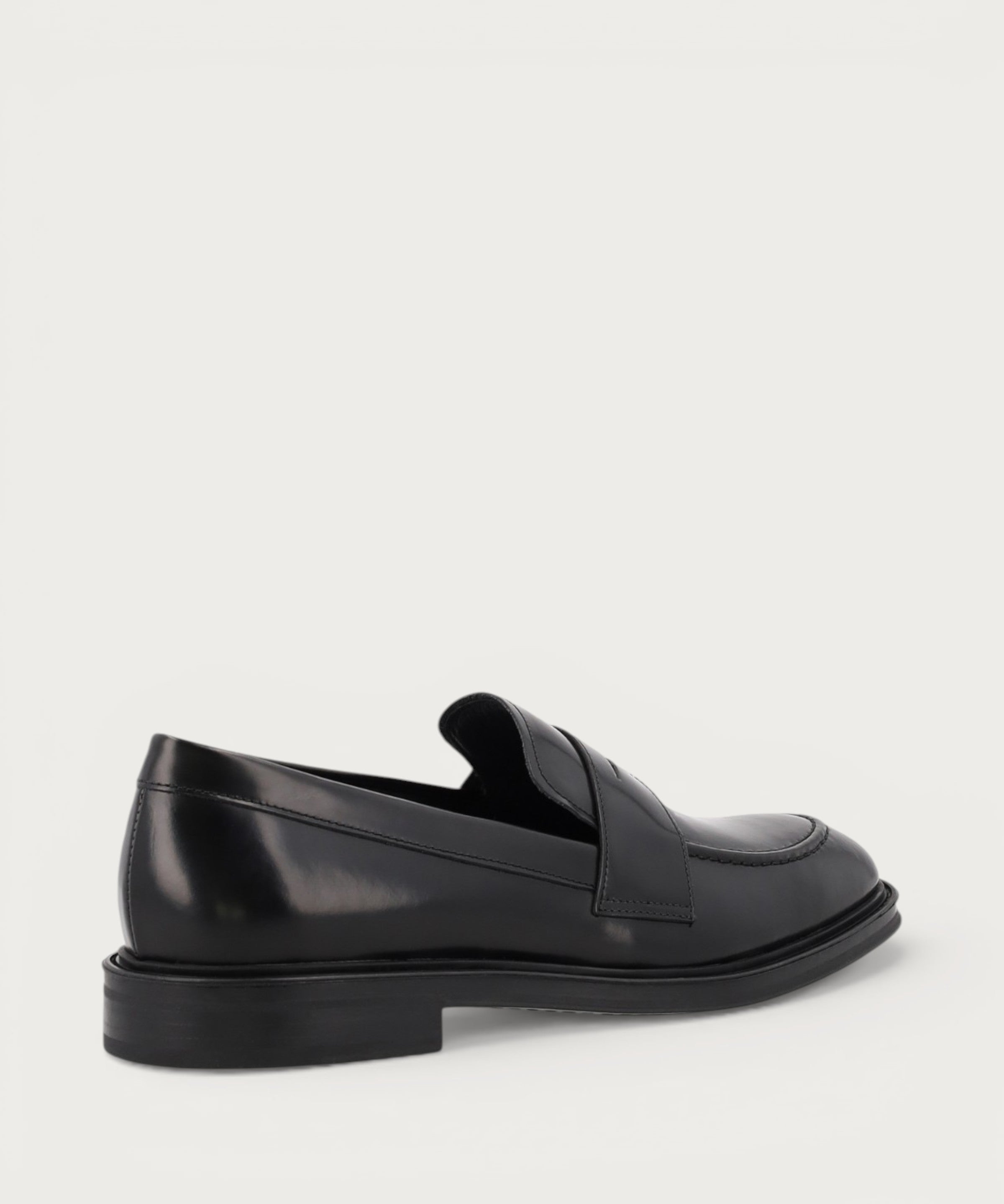 Mocassino Elegante Uomo in Pelle di Vitello lucida nera