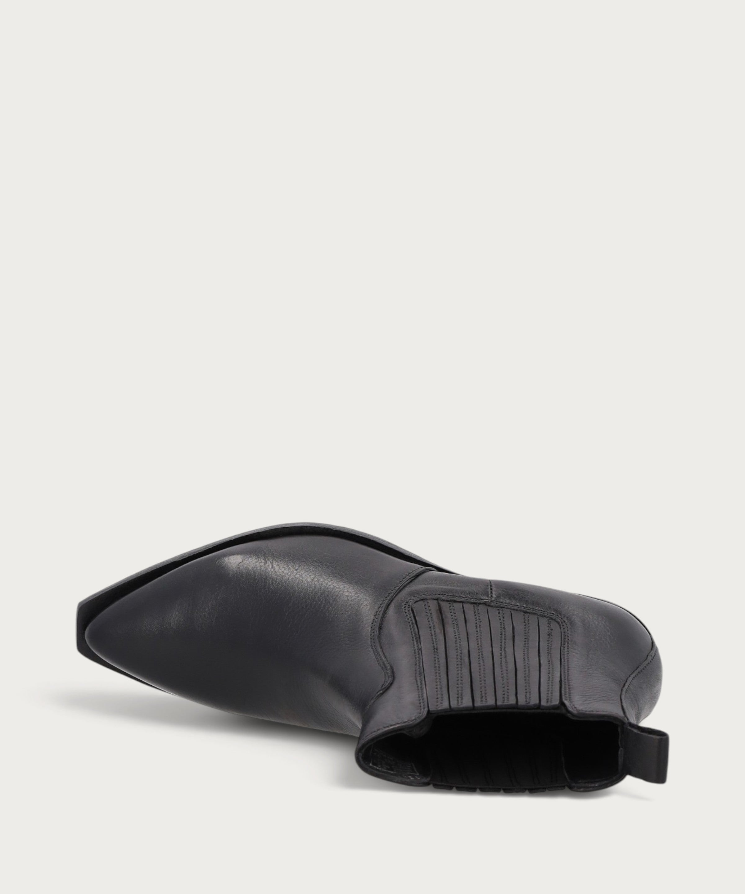 Stivaletti Texani in pelle nera